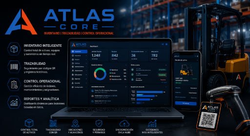 Atlas Core - ERP de andamios e inventario industrial