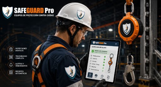 Dashboard de SafeGuard Pro - inspección digital de EPP
